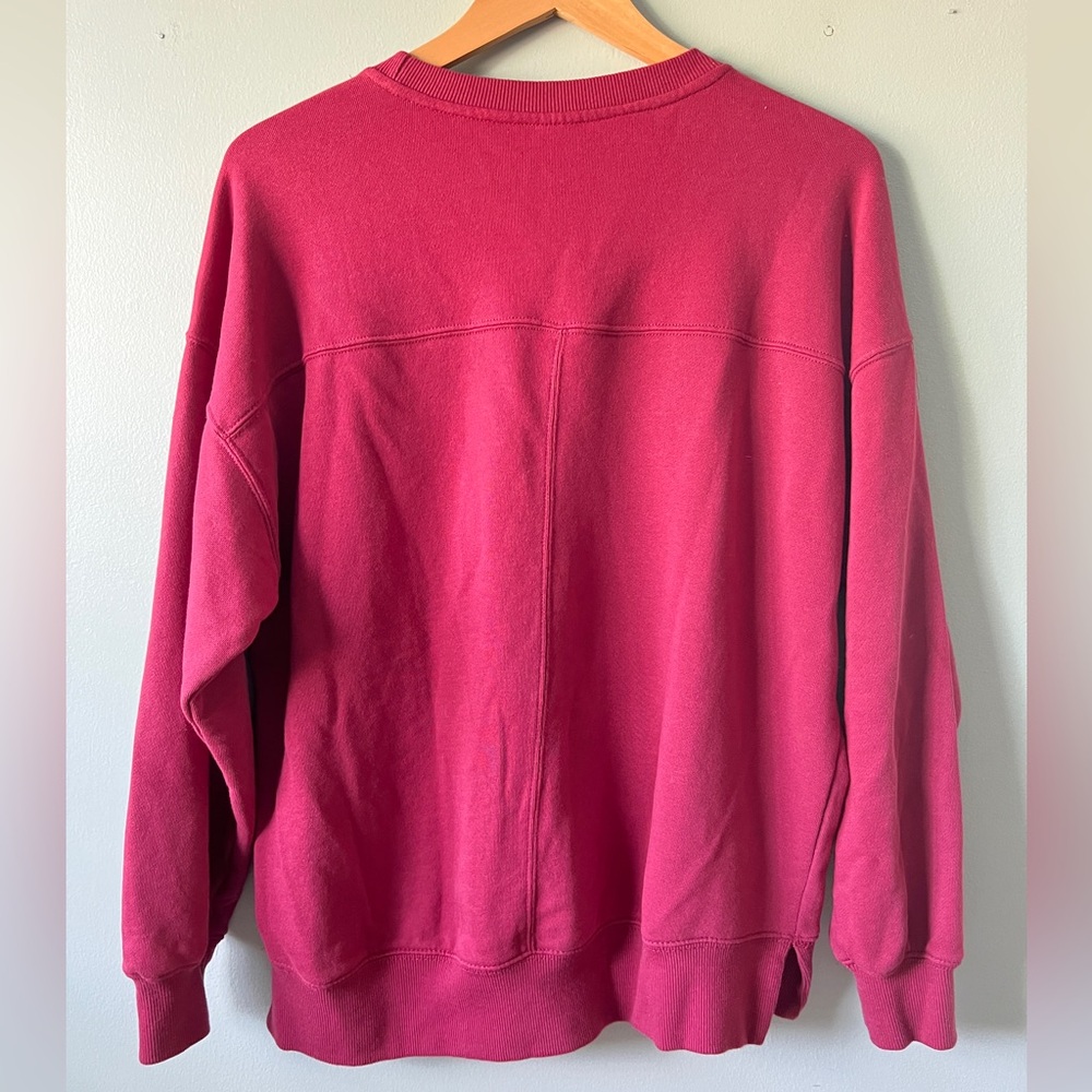 Red Disney World Sweatshirt EUC oversized XS - Picture 6 of 8